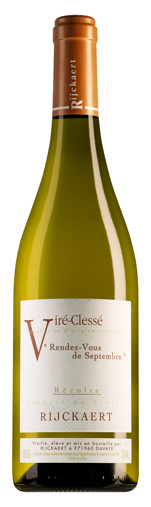 Rijckaert Viré-Clessé Rendez-Vous de Septembre Chardonnay