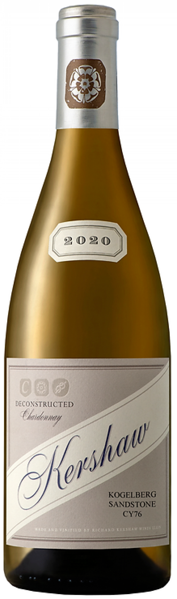 Kershaw Wines Elgin Deconstructed Valley Ridge Kogelberg Sandstone CY76 Chardonnay